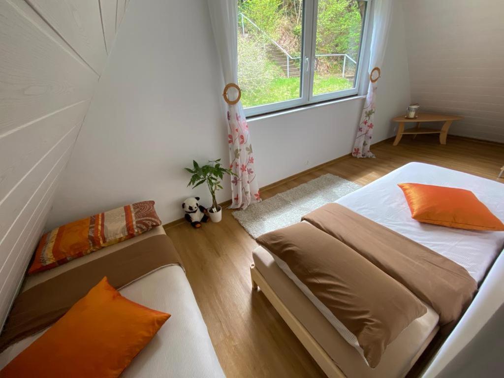 Haus Adler - Komplettes Ferienhaus Am Badesee Erzgrube Εξωτερικό φωτογραφία